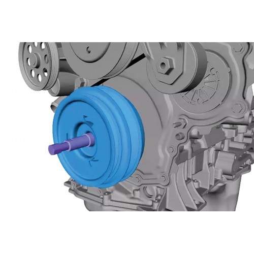 Съемник шкива коленвала Ford 2.0 EcoBlue TDCi A-CP88T ASTA