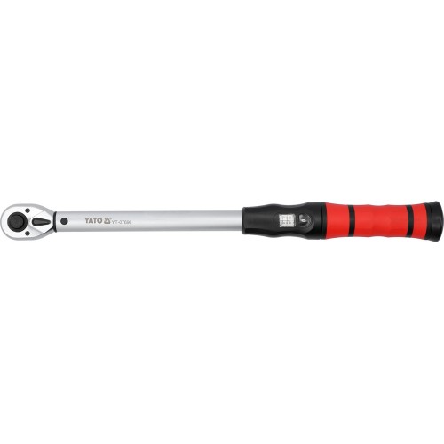 Ключ динамометрический двухстороннего действия YATO YT-07696, 1/2", 40-220 Нм, 500 мм