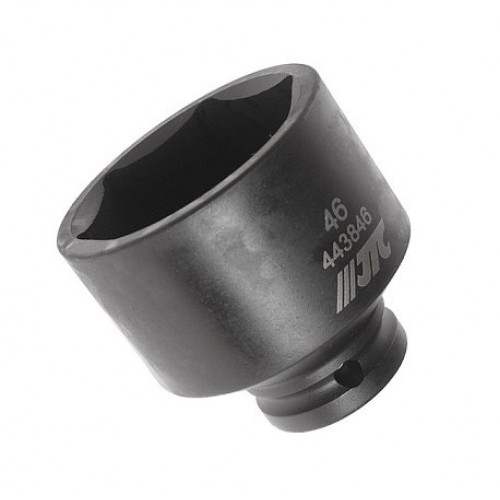 Головка ударна 1/2",6-гранна,46мм, довжина 60мм. 443846 JTC
