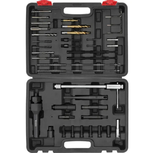 Набор для удаления поврежденных свечей накаливания 8мм,10мм, 40 предметов. YATO YT-05344