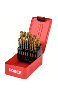 Набор сверл 1-13мм. кобальтовые HSS + CO 25шт. 924U1 F FORCE 