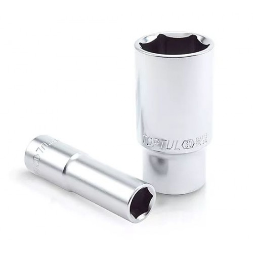 Головка торцевая глубокая 1/2",6-гранная,30мм. TOPTUL BAEE1630