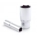 Головка торцевая глубокая 1/2",6-гранная,30мм. TOPTUL BAEE1630