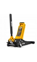 Домкрат подкатной, низкопрофильный, двухпоршневой 2 т, H75-505 мм. JCB-TH33013