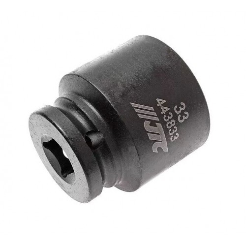 Головка торцевая ударная 1/2", 33мм, 6-гранная. 443833 JTC