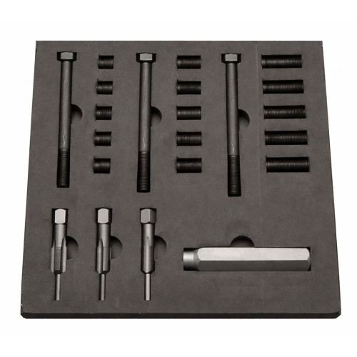 Набор для ремонта резьбы свечей накаливания M12×1,25. QUATROS QS14145