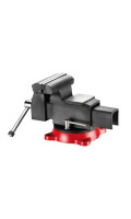 Тиски слесарные поворотные 100мм (4"),с наковальней. FORCE 6540204 F