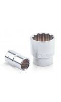 Головка торцевая 1/2",12-гранная, 20мм, длина 38мм. TOPTUL BAEB1620