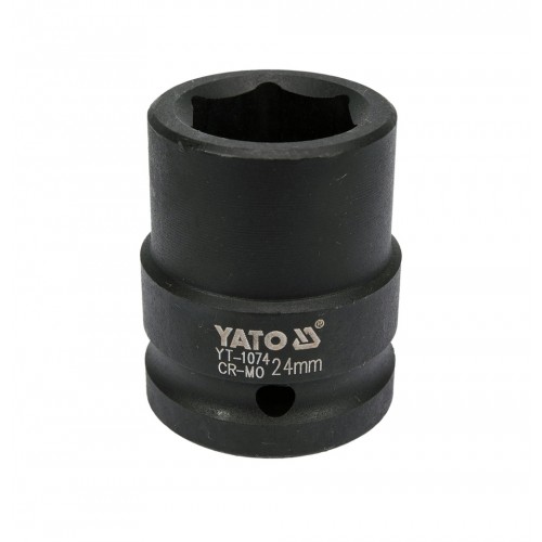 Головка торцевая ударная 3/4",6-гранная,24мм, длина 50мм. YATO YT-1074