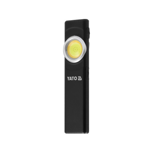 Фонарь-мини над тонкий YATO аккумулятор Li-Po 3.7 V 450 mA, 8 режимов YT-085608