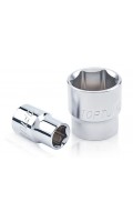 Головка торцевая короткая 6-гранная 7мм,квадрат 3/8",длина 28мм. TOPTUL BAEA1207