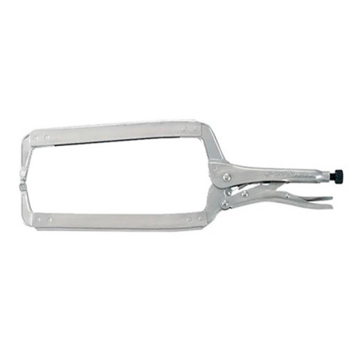 Клещи зажимные C-типа с фиксатором,(дугообразные) 450мм. KING TONY 6615-18