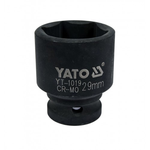 Головка торцевая ударная 1/2",6-гранная,29мм, длина 48мм. YATO YT-1019