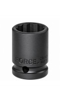 Головка ударная 1/2",12-гранная,13 мм, длина 38мм. FORCE 44813 F