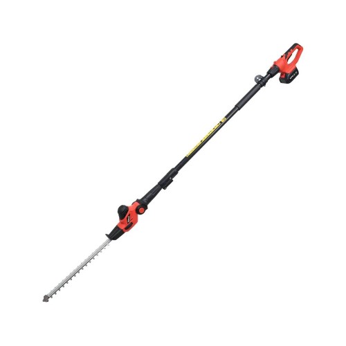 Кусторез аккумуляторный многоцелевой садовый YATO Li-Ion 18V, 2АГ, со съемным телеском. держателем, пила 8"
