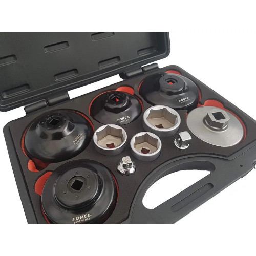 Набор чашечных съёмников масляного фильтра 10пр. FORCE 61936 F