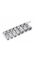Набор головок 3/8" с карданом 7ед. дюймовые (3/8"- 3/4") 30710S FORCE