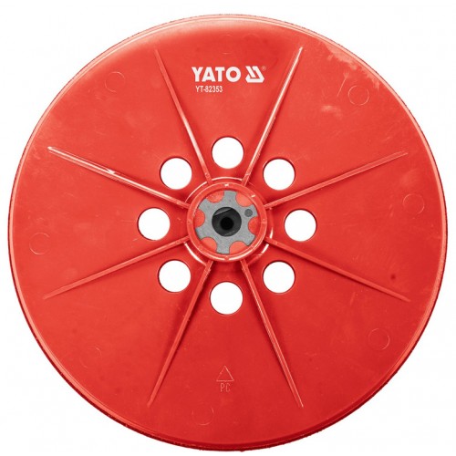 Насадка круглая для шлифмашин YT-82340 и YT-82350 YATO:225мм. YT-82353