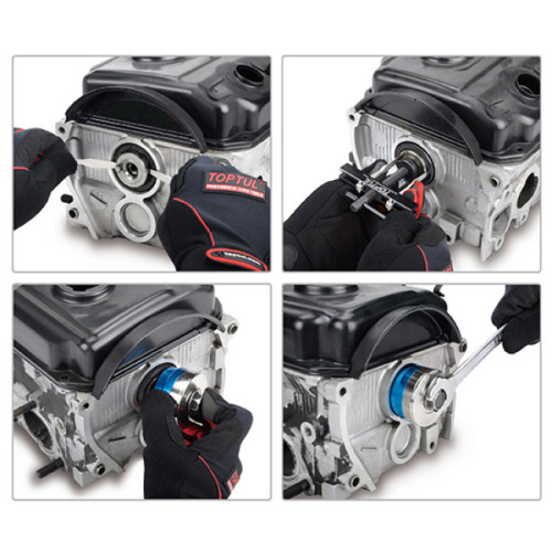 Комплект для демонтажа и установки сальников универсальный, 22пр. TOPTUL JGAI2201