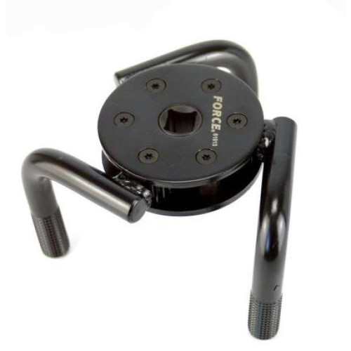 Съёмник масляного фильтра трёхлапый "краб" 75–130мм. FORCE 61913 F