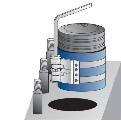 Оправка поршневых колец ⌀50–125мм,H 75мм. YATO YT-0635