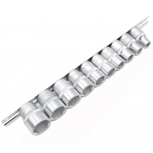 Набор головок 1/2" 11-24мм. 10ед. FORCE 4106 F