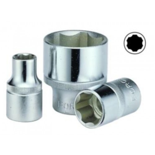 Головка торцева 3/8",Surface Drive, розмір 17мм, довжина 30мм. FORCE 53717 F