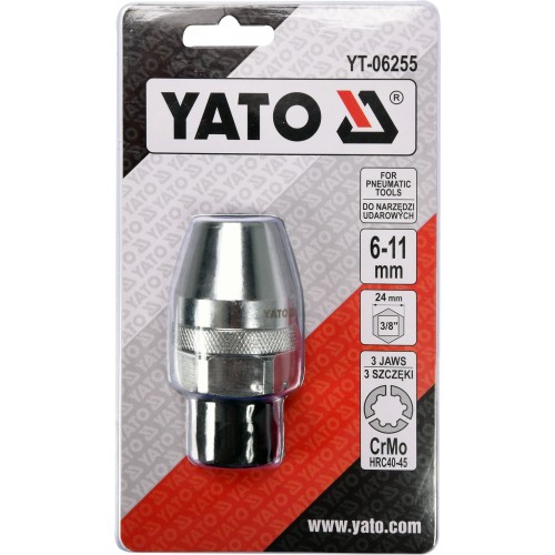 Шпильковерт ударный цанговый: 3/8 YATO YT-06255