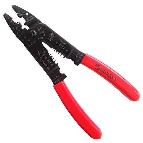 Клещи для обжимки клемм и снятия изоляции, 8.5" СТАНДАРТ PLM0850
