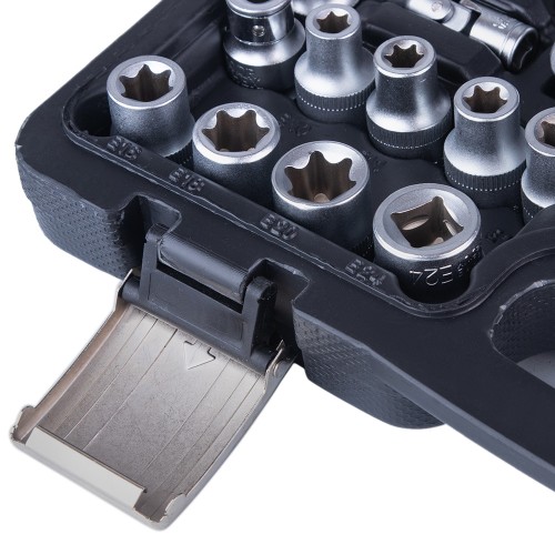 Набір інструментів 108од., 1/4"-1/2" головки 6 граней NI-1108 WN-6 ALLOID Base