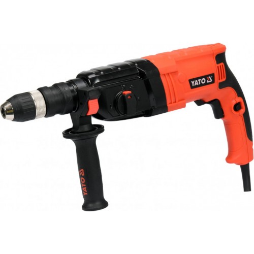 Перфоратор SDS+ сменная цанга 850 Вт, в кейсе YATO YT-82122