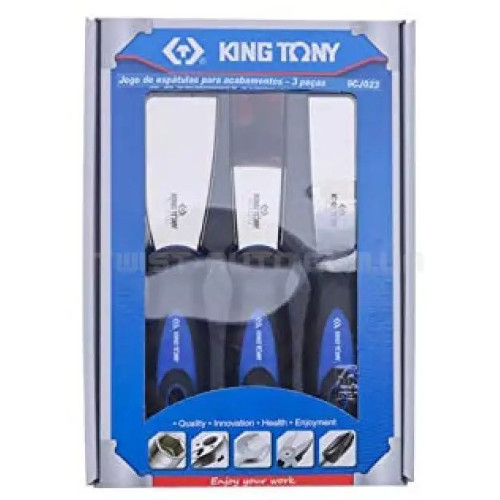 Набор шпателей для кузовных работ, 3шт (32мм,50мм). KING TONY 9CJ023