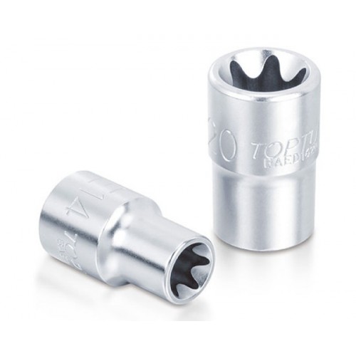 Головки торцевые TORX,квадрат 1/2". TOPTUL BAED1610 Series