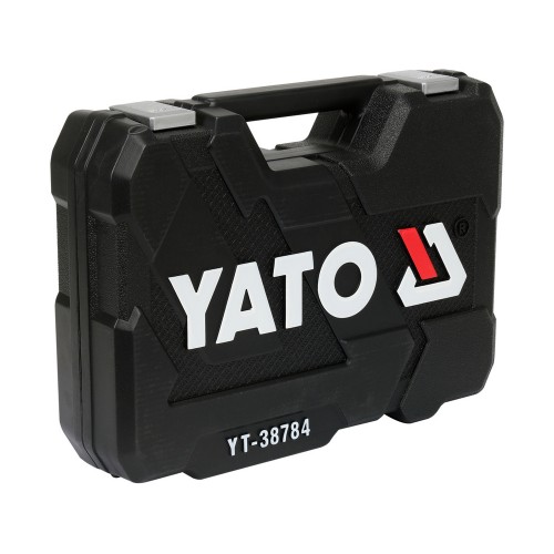 Набор инструмента комбинированный 1/4«, 1/2» 93 эл. YATO YT-38784