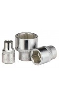 Головка торцевая 3/8",6-гранная, размер 18мм, длина 30мм. FORCE 53518 F