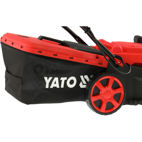 Газонокосилка сетевая 1600Вт,36см,травосборник 45л. YATO YT-852082