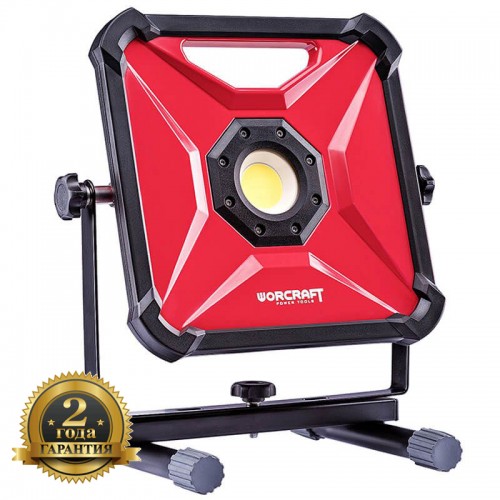 Светодиодная лампа аккумуляторная портативная 30 Вт CLED-S20Li-30W WORCRAFT