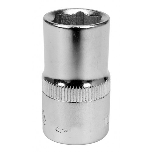 Головка торцевая короткая 6-гранная 9мм,квадрат 1/2", длина 38мм. YATO YT-1202