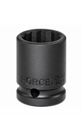 Головка ударная 1/2",12-гранная,14мм, длина 38мм. FORCE 44814 F