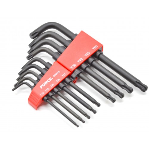 Набор угловых ключей TORX Т10-Т50 9ед. длинных с плавающей головкой 5098LB FORCE