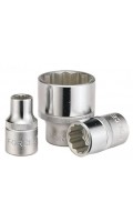 Головка торцева 1/2",12-гранна,розмір 19/32",довжина 38мм. FORCE 54919.32 F