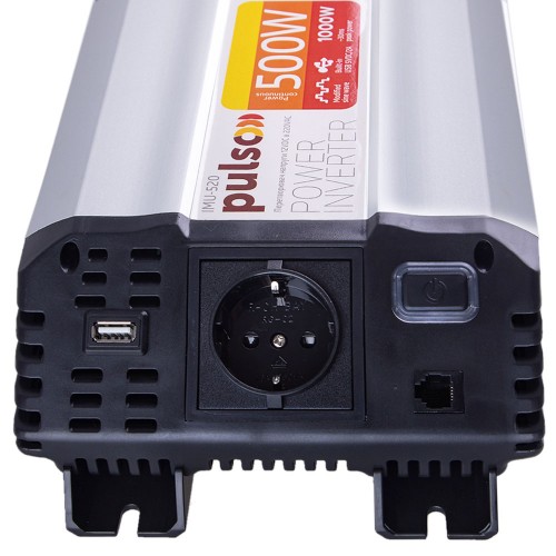 Перетворювач напруги 12V-220V/300W (модифікована синусоїда) PULSO (IMU-520)