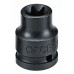 Головка торцевая ударная 3/4",TORX E18, длина 55мм. FORCE 46618 F