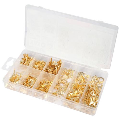 Набір автомобільних клем 3 види,450шт. YATO YT-068683