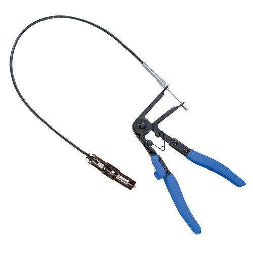 Клещи для хомутов с гибким удлинителем. KING TONY 9AA31