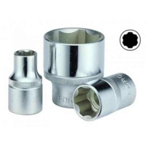 Головка торцева Surface Drive 7мм,квадрат 3/8", довжина 28мм. FORCE 53707 F