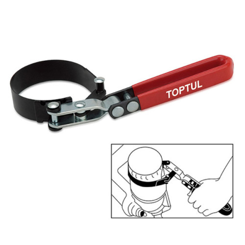 Съёмник масляного фильтра,стальная лента 60-73мм. TOPTUL JDAU6073