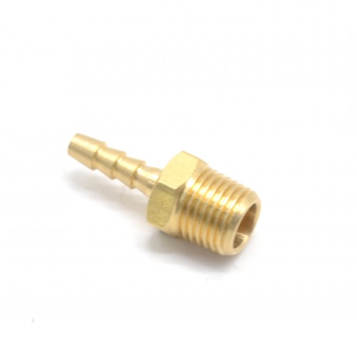 Фитинг латунный елка 3/16"(h5мм) х резьбу 1/4"(m)