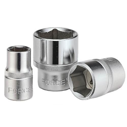 Головка торцевая 1/2",6-гранная, размер 7мм, длина 38мм. FORCE 54507 F