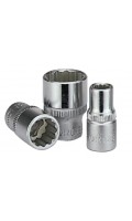 Головка торцевая 12-гранная,квадрат 1/4", 5мм, длина 25мм. FORCE 52905 F